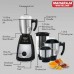 Maharaja Whiteline Joy Elite 750 W 3 Jars Mixer Grinder (Black)