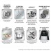 Maharaja Whiteline Joy Elite 750 W 3 Jars Mixer Grinder (Black)